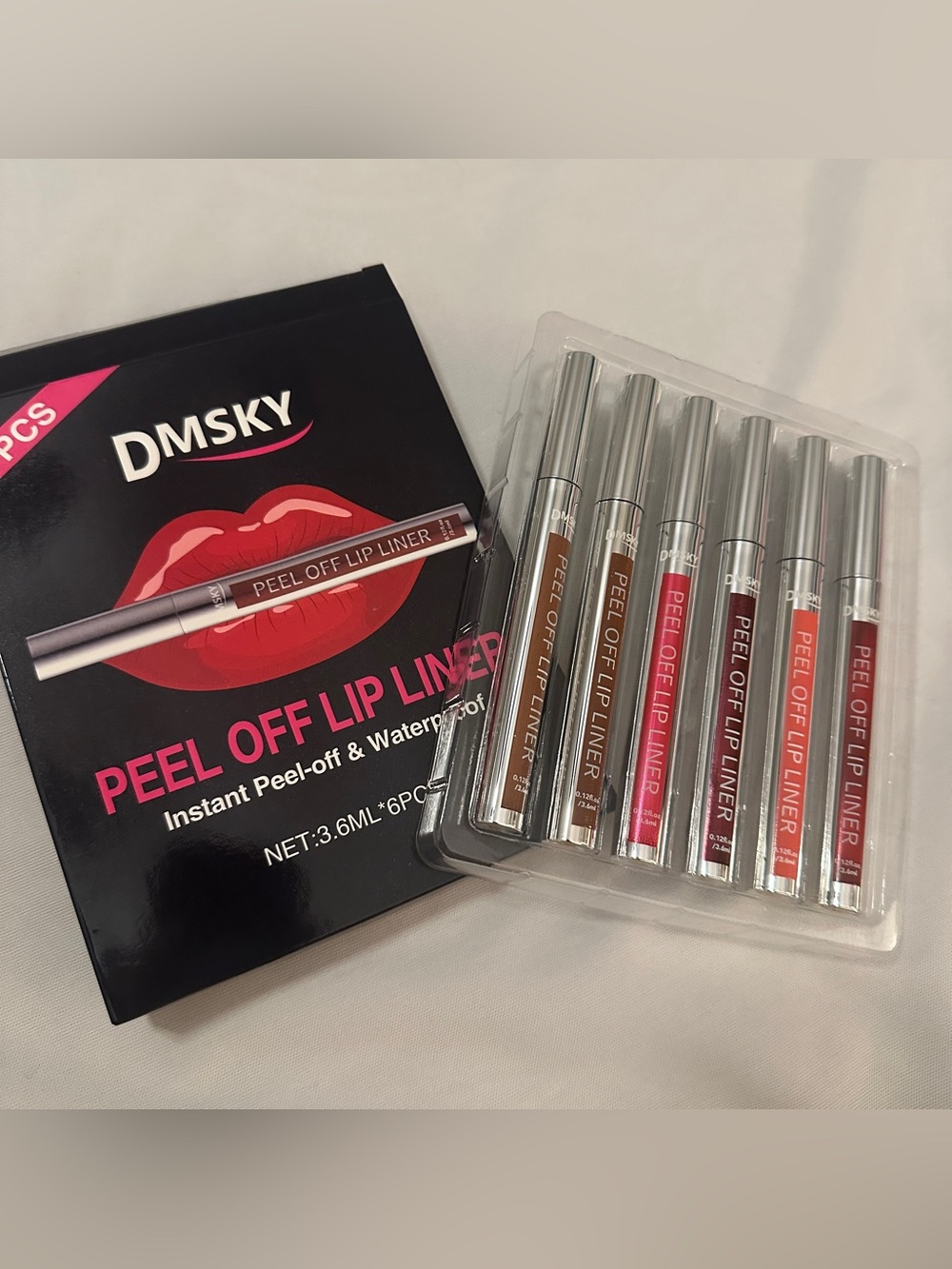 Peel Off Lip Liner Set — Multiple Shades